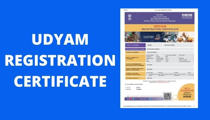 MSME Registration/Udyam Registration