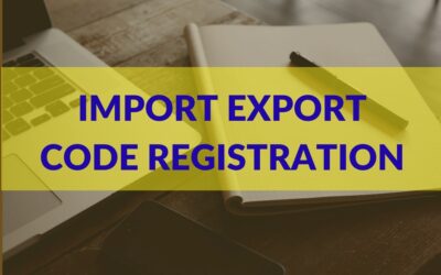 IMPORT AND EXPORT REGISTRATION CODE